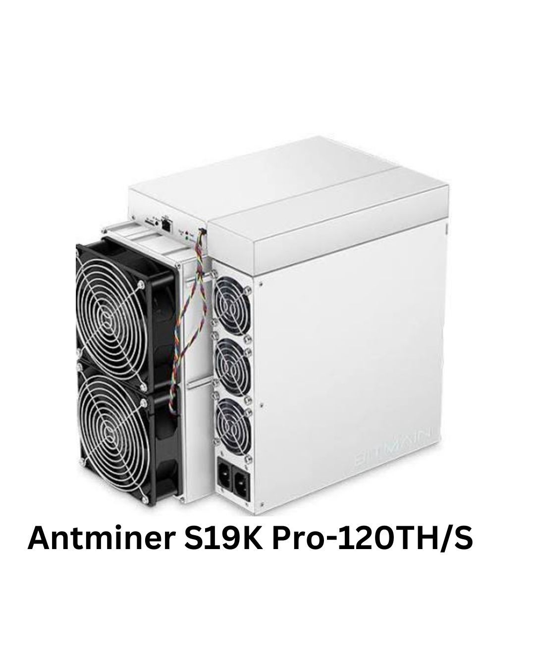 Antminer S19K Pro 120TH/S Air Cooled SHA-256 Bitcoin ASIC Miner Available in Pakistan